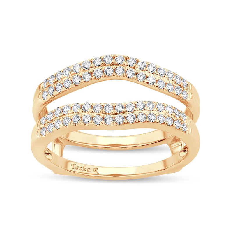 14K  0.50Ct  Diamond  Ring Guard