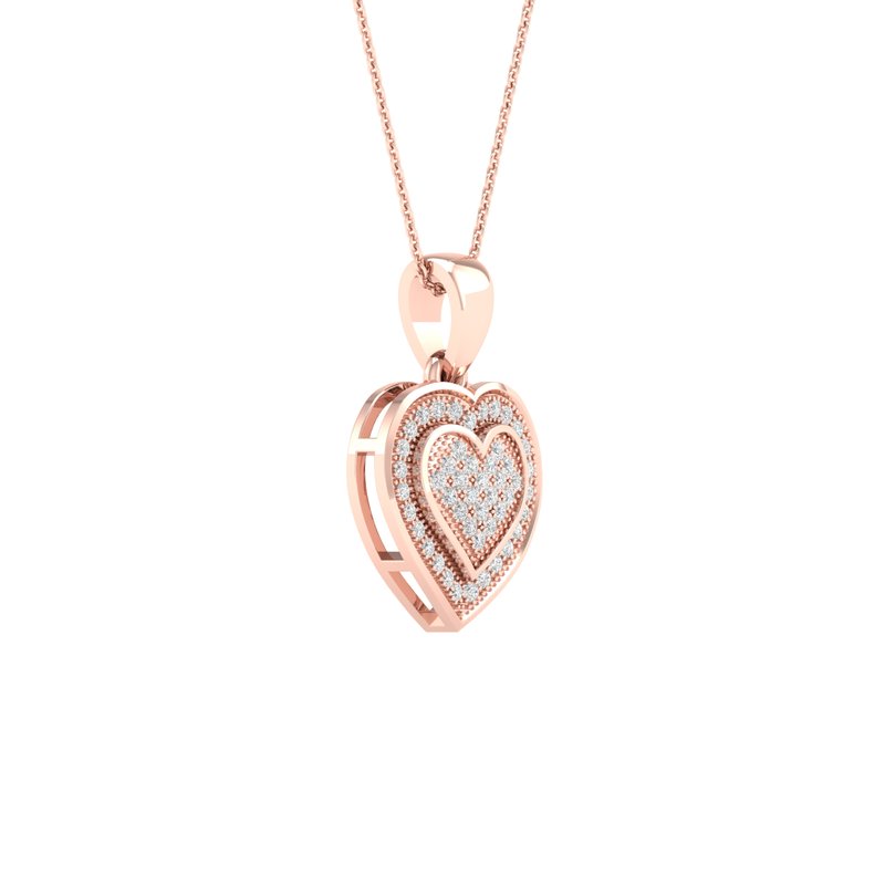 10K 0.15Ct Diam Pendant