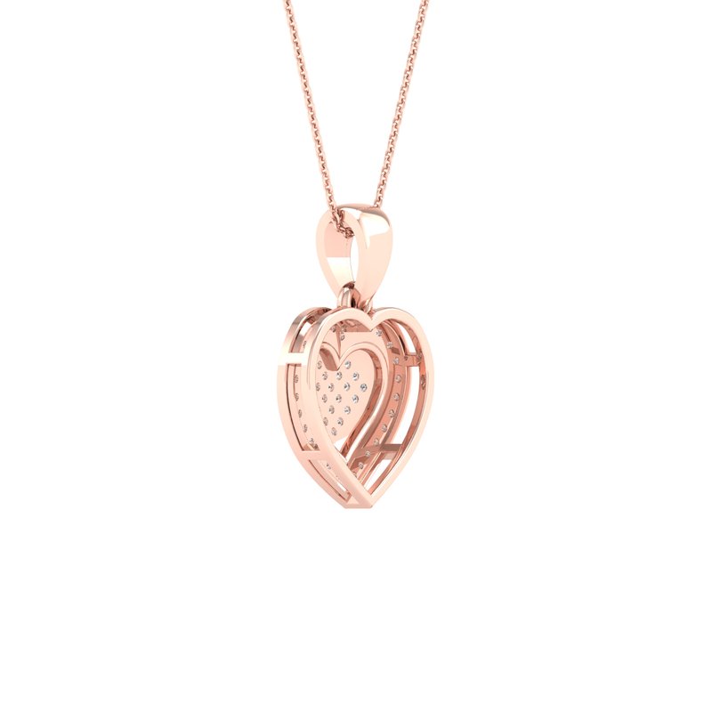 10K 0.15Ct Diam Pendant