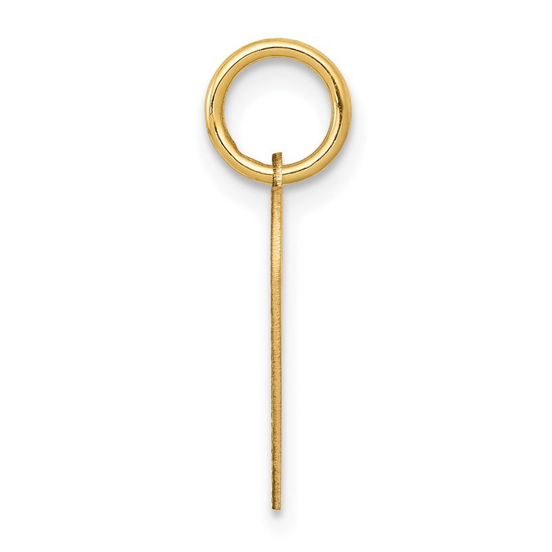 14k Polished MY CONFIRMATION with Dove Heart Disc Charm