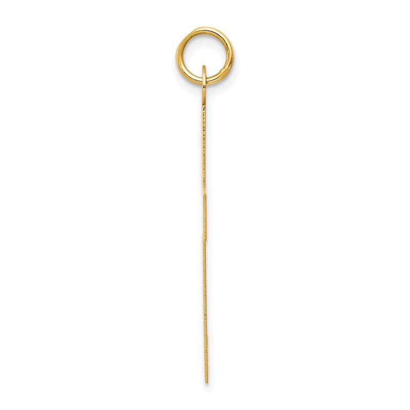 14k Polished Cross Charm