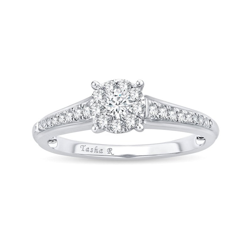 14K 0.37Ct Diamond Ring