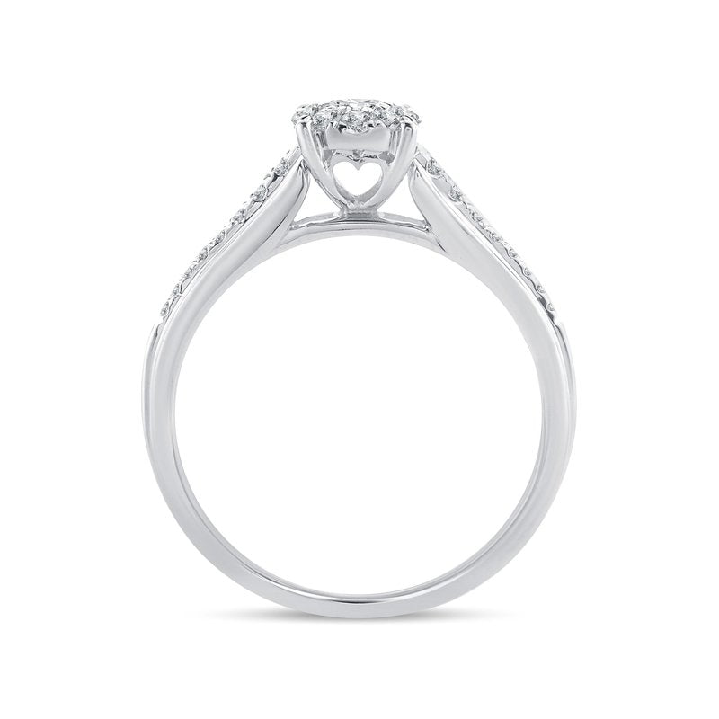 14K 0.37Ct Diamond Ring