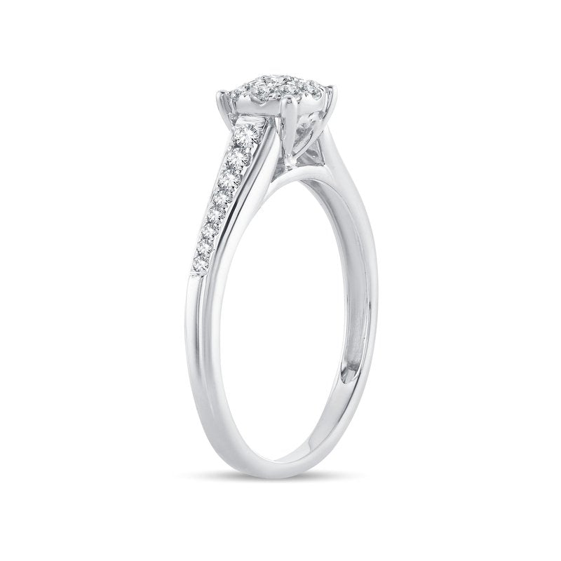 14K 0.37Ct Diamond Ring