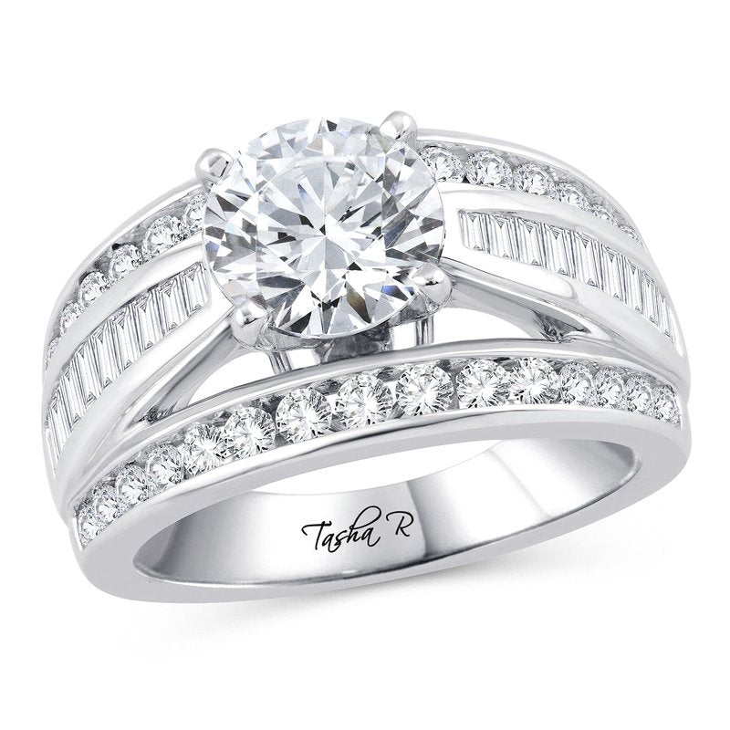 14K 1.26Ct Diam Semi Mount