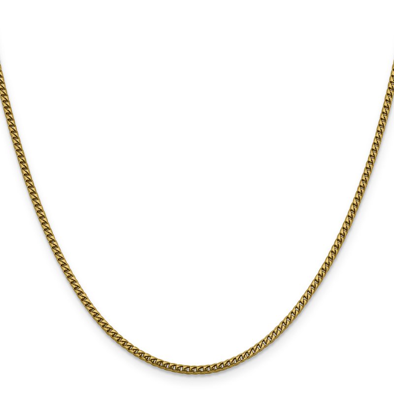 14K 2mm Franco Chain