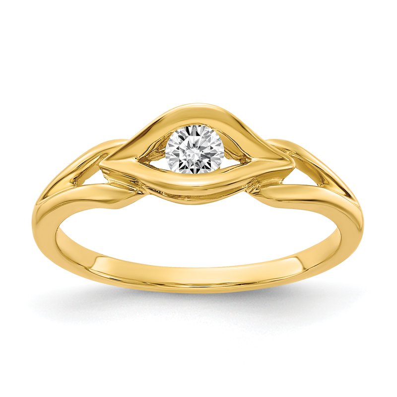 14k AAA Diamond ring