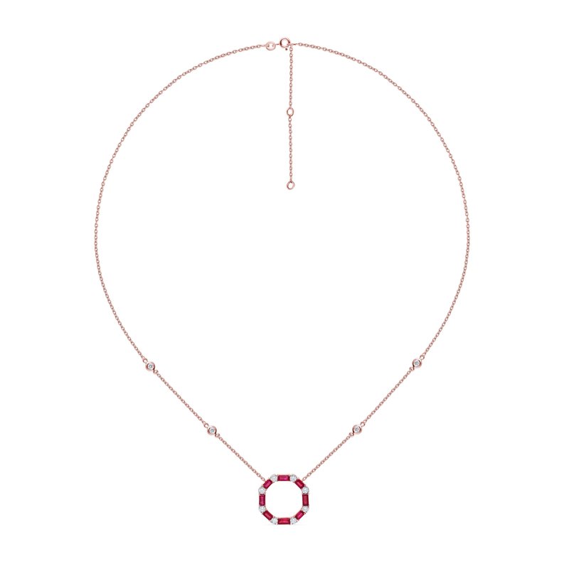 14K 0.69Ct Diamond Necklace