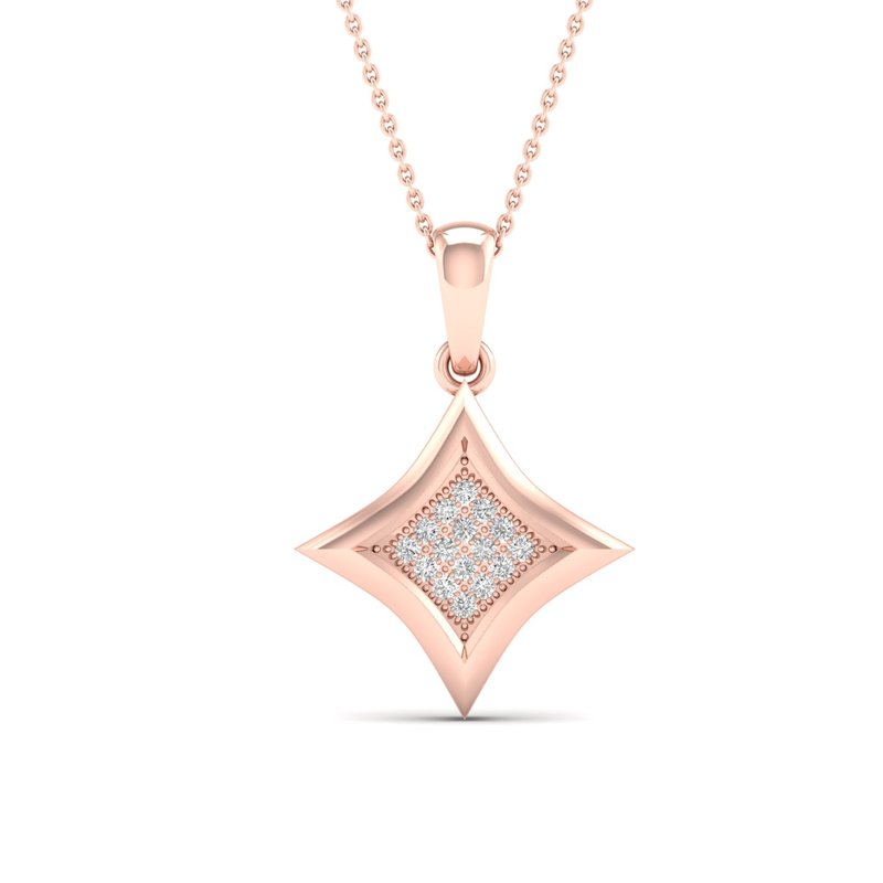 10K 0.05Ct Diam Pendant