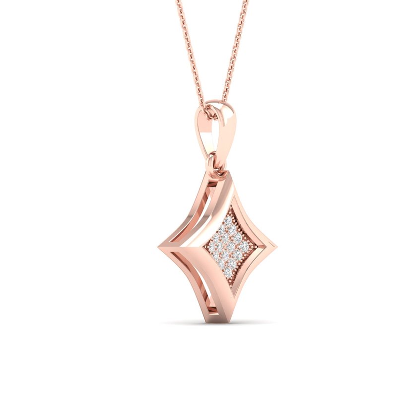 10K 0.05Ct Diam Pendant