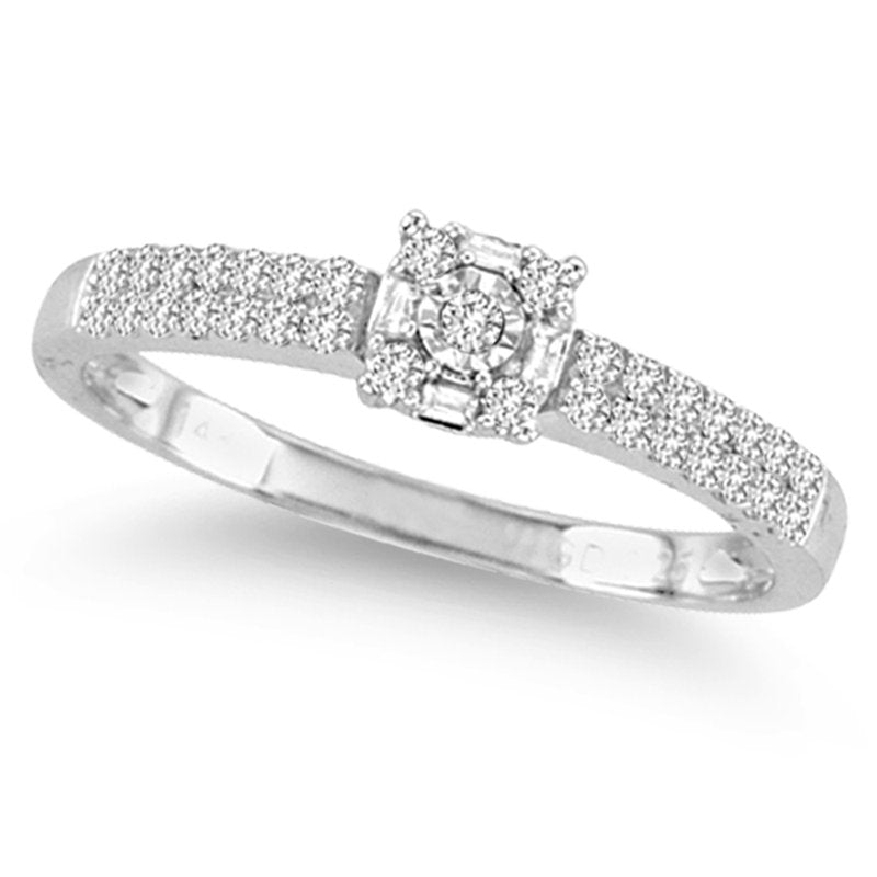 14K  0.25Ct  Diamond  Ring.