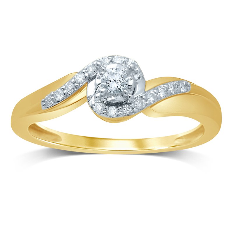 10K 0.20Ct Diamond Ring