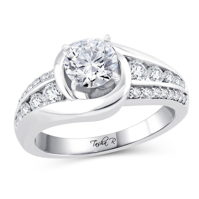 14K 0.50Ct Semi Mount Ring