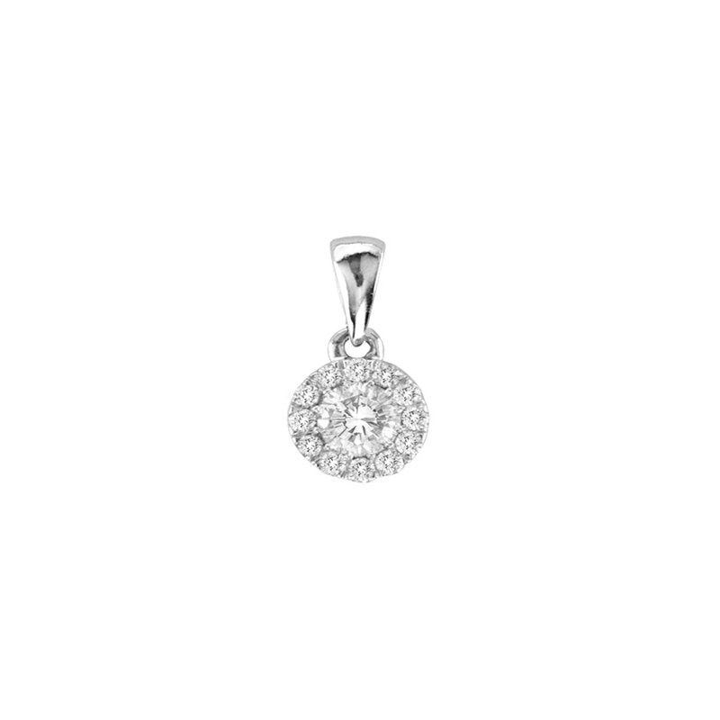 14K 0.27Ct Diamond Pendant