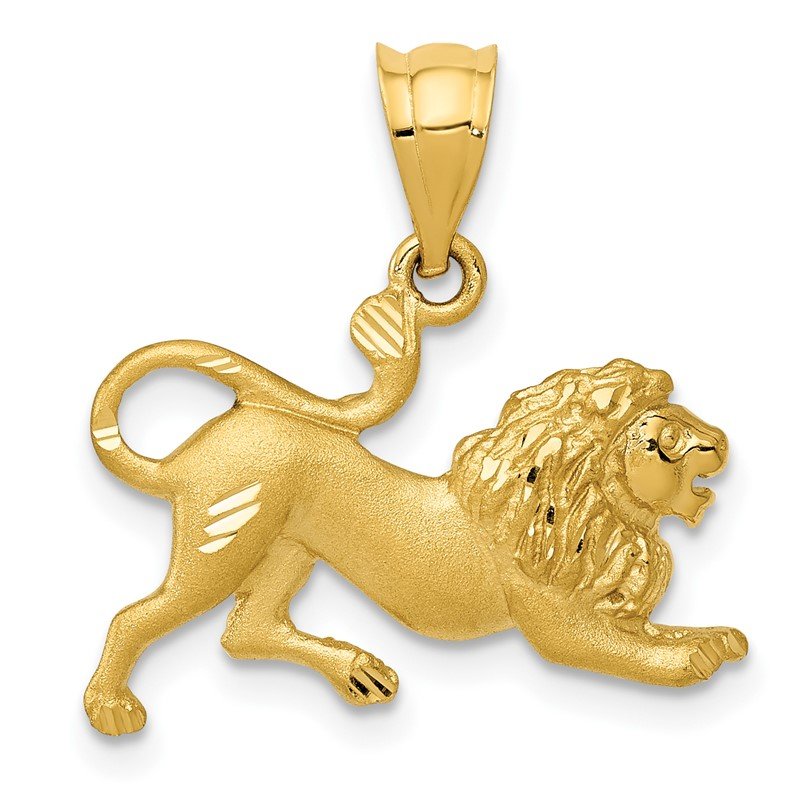 14k Lion Charm