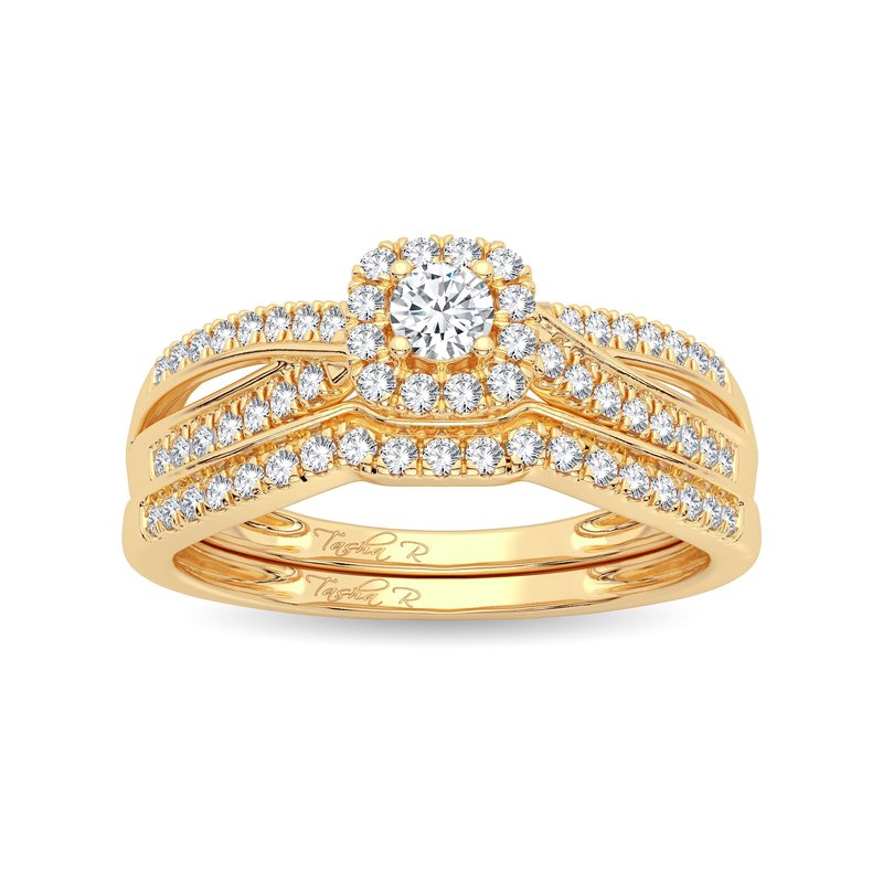 14K 0.33Ct Diamond  Bridal Ring
