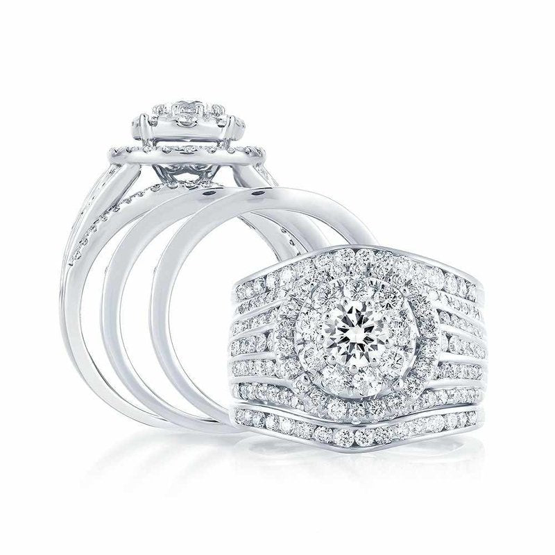 14K  2.45Ct  Bridal Diamond Ring