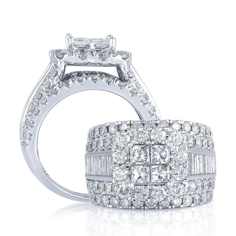 14K  4.00Ct   Diamond  Ring