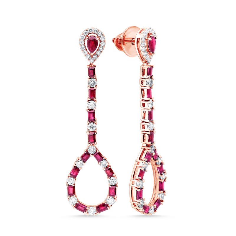 14K 1.45Ct Diamond Earring