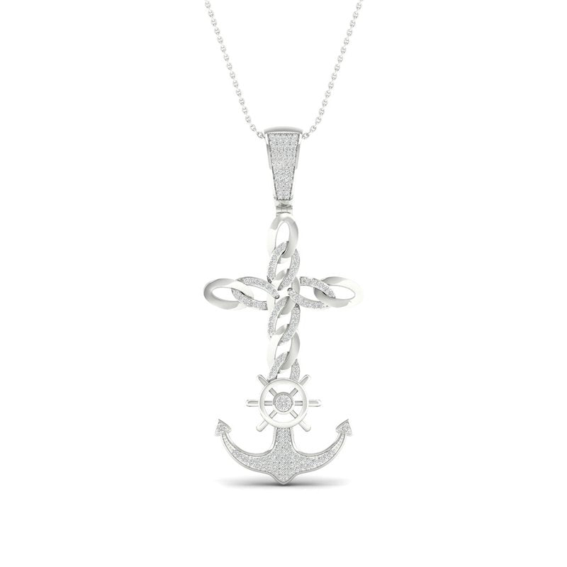 10K 0.40Ct Diam Pendant