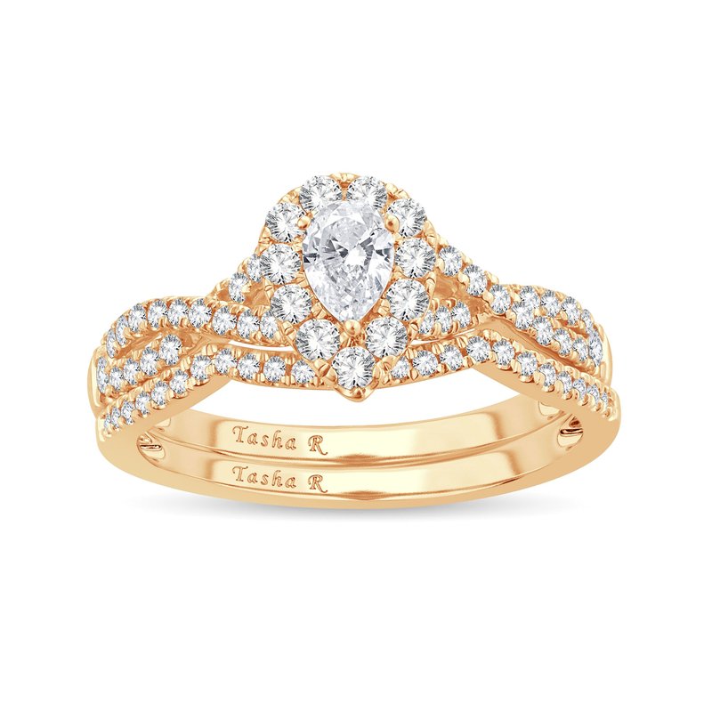 14K 0.75Ct Diamond Bridal Ring