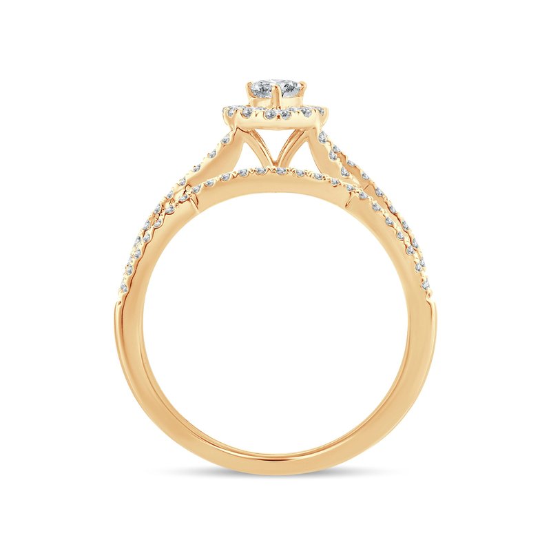 14K 0.75Ct Diamond Bridal Ring