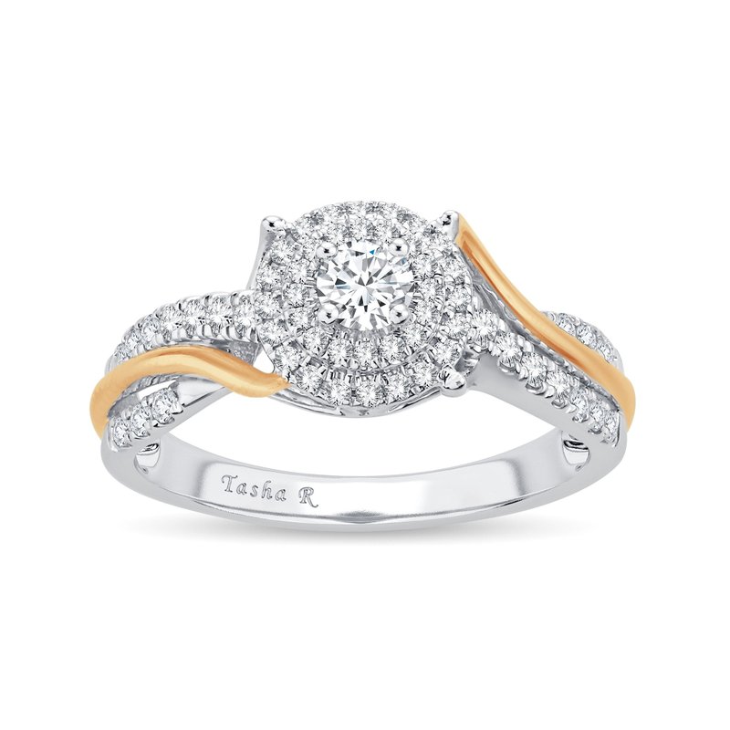 14K 0.50Ct Diamond  Bridal Ring
