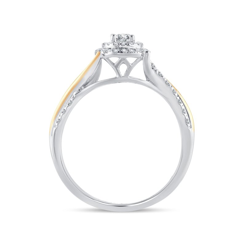 14K 0.50Ct Diamond  Bridal Ring