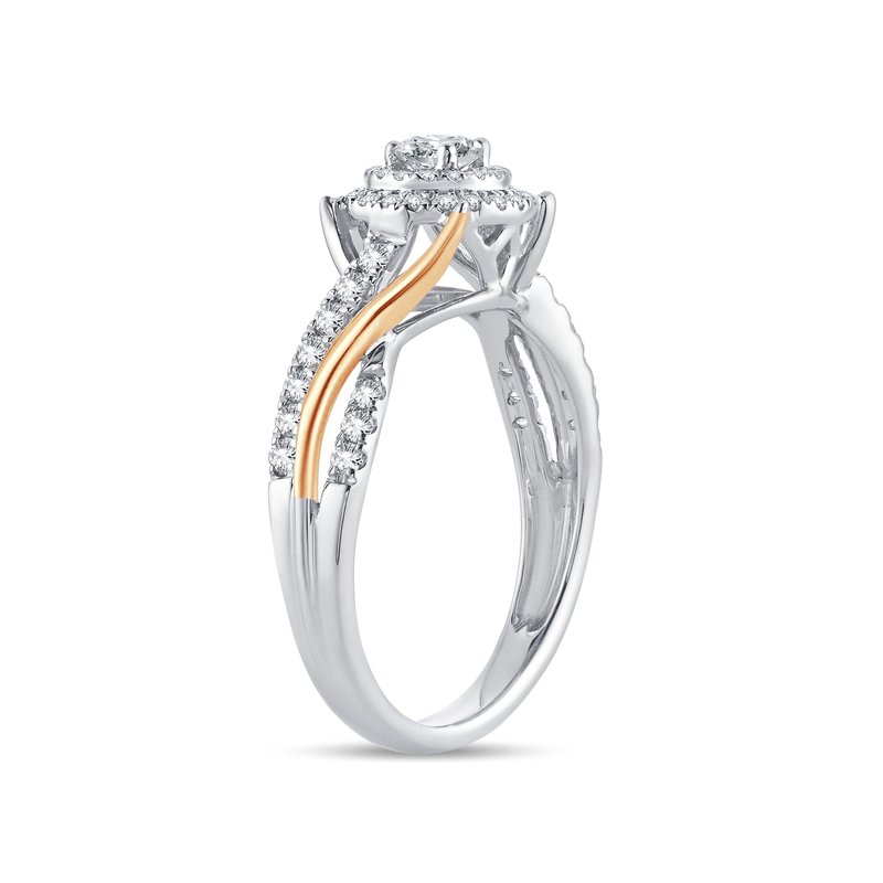14K 0.50Ct Diamond  Bridal Ring