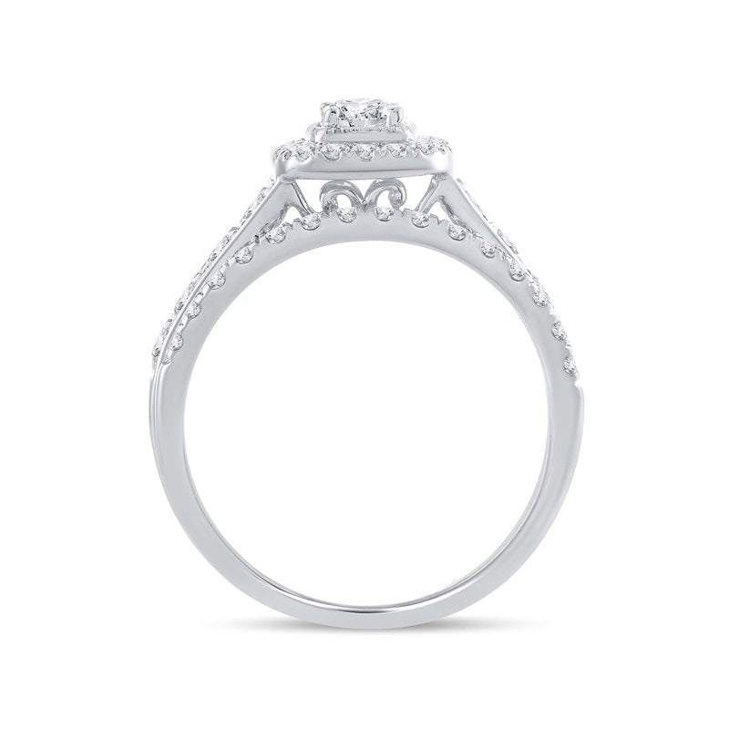 14K 1.00Ct Diamond Bridal Ring