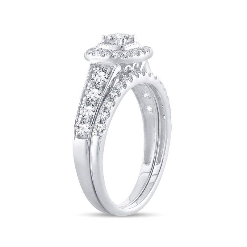 14K 1.00Ct Diamond Bridal Ring
