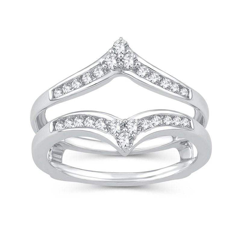 14K 0.33Ct Diamond Ring Guard