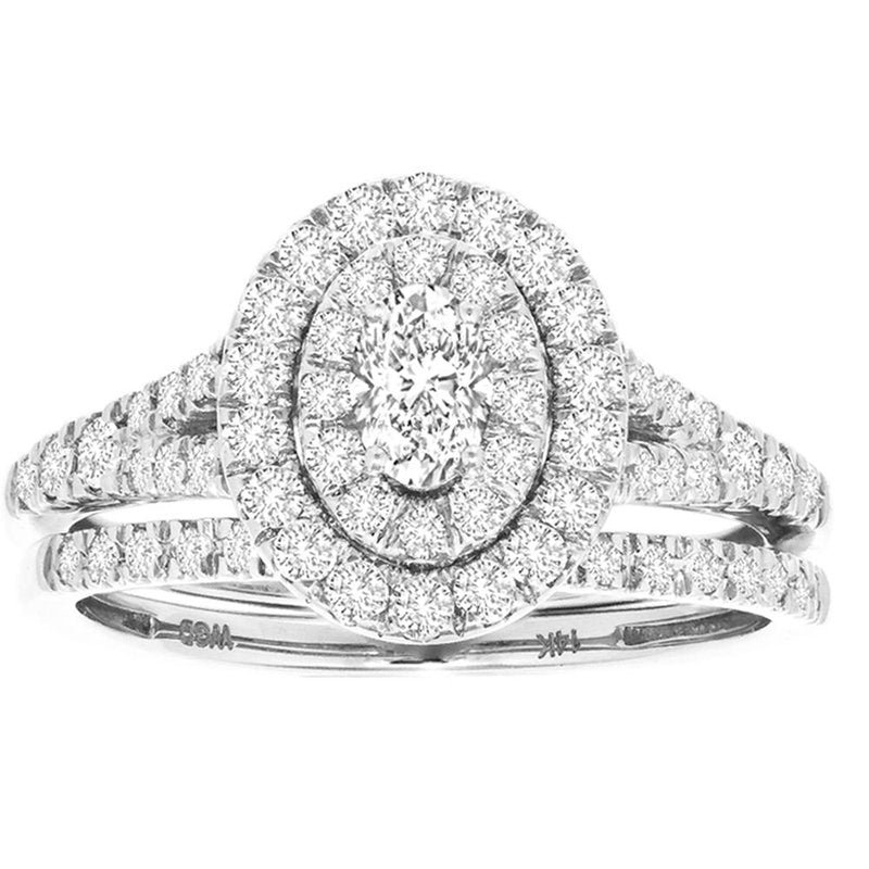 14K 1.00Ct Diamond Bridal Ring