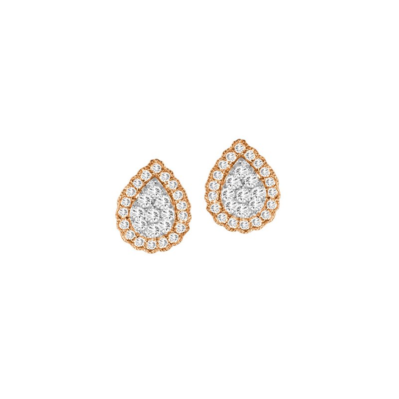 14K 0.50Ct Diamond Earring