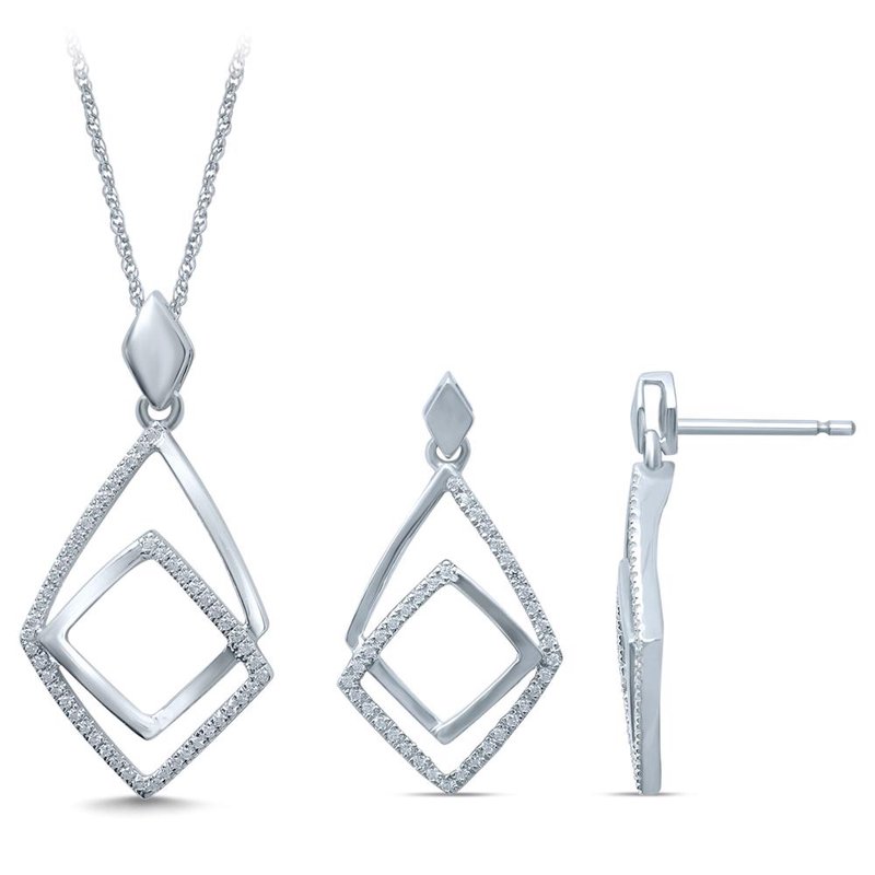 14K 0.25Ct Diamond Earring Pe