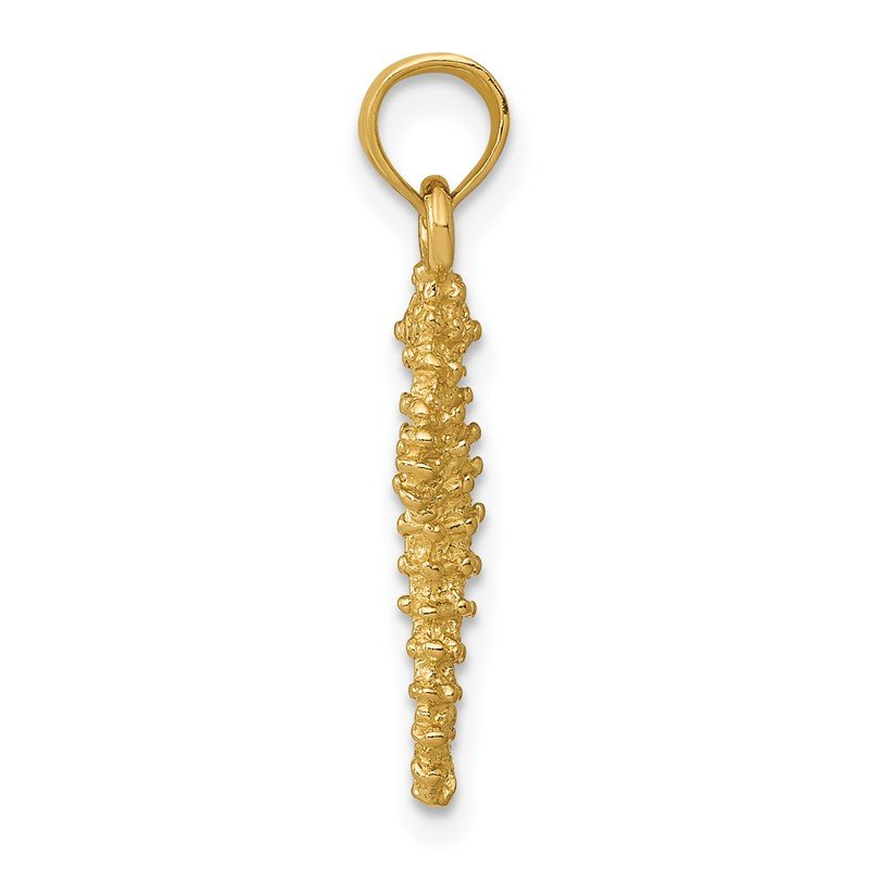 14k Seahorse Pendant