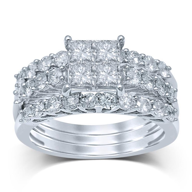 14K 2.04Ct Diamond Bridal Ring