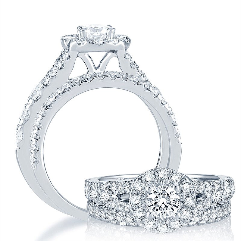 14K 2.00Ct Diamond  Bridal Ring