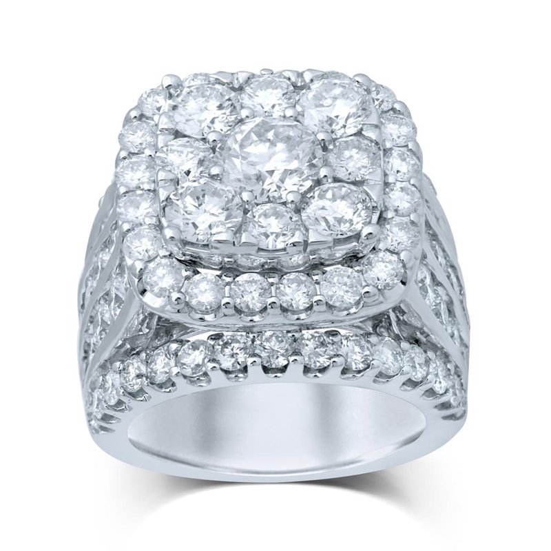 14K 8.00Ct Diamond Bridal Ring