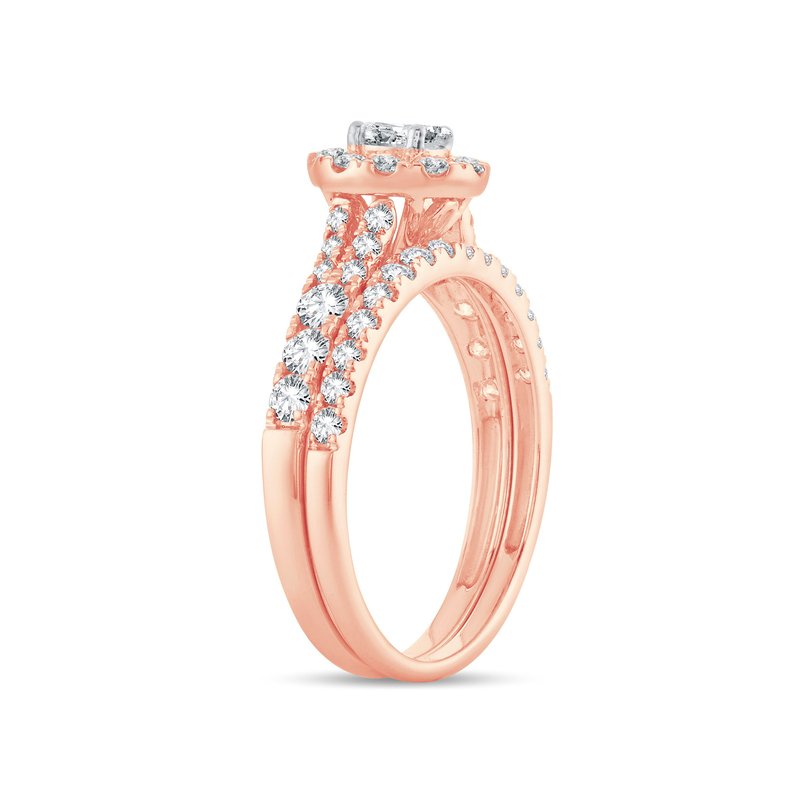 14K 0.98Ct Diamond Bridal Ring