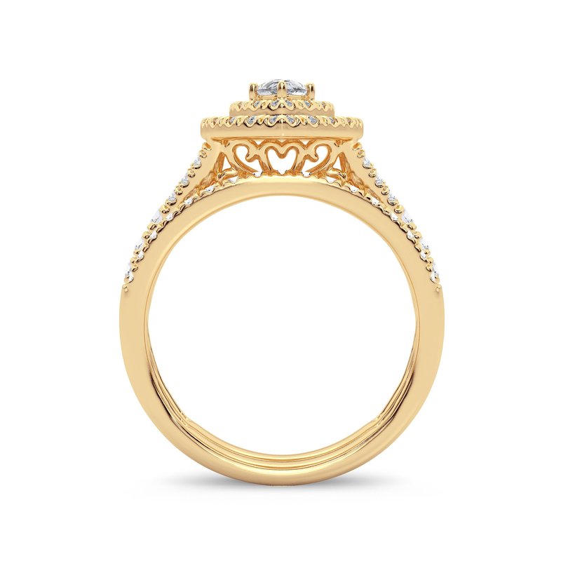 14K 1.00Ct Diamond Bridal Ring