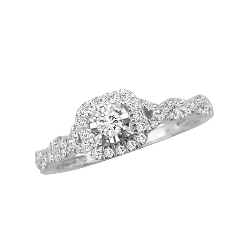 14K 0.33Ct Diamond Ring