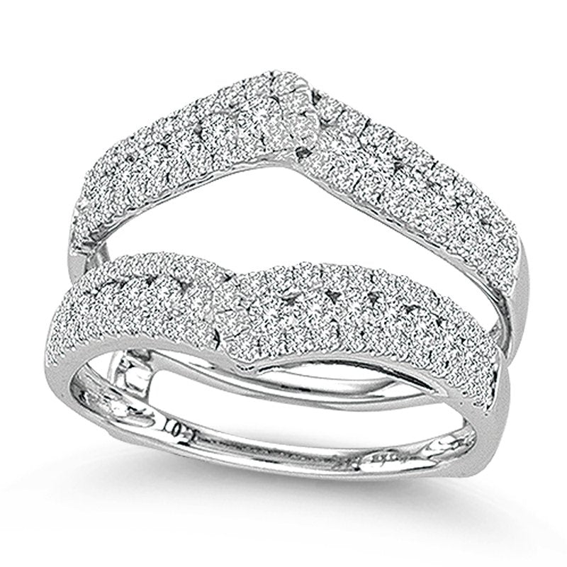 14K 1.00Ct Diamond  Ring Guard
