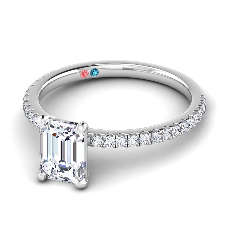 Lab Grown Diamond Pave Petite Ring