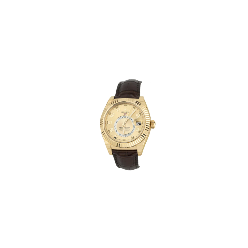Custom Diamond Rolex 42mm, DatejusT, Sky-Dweller