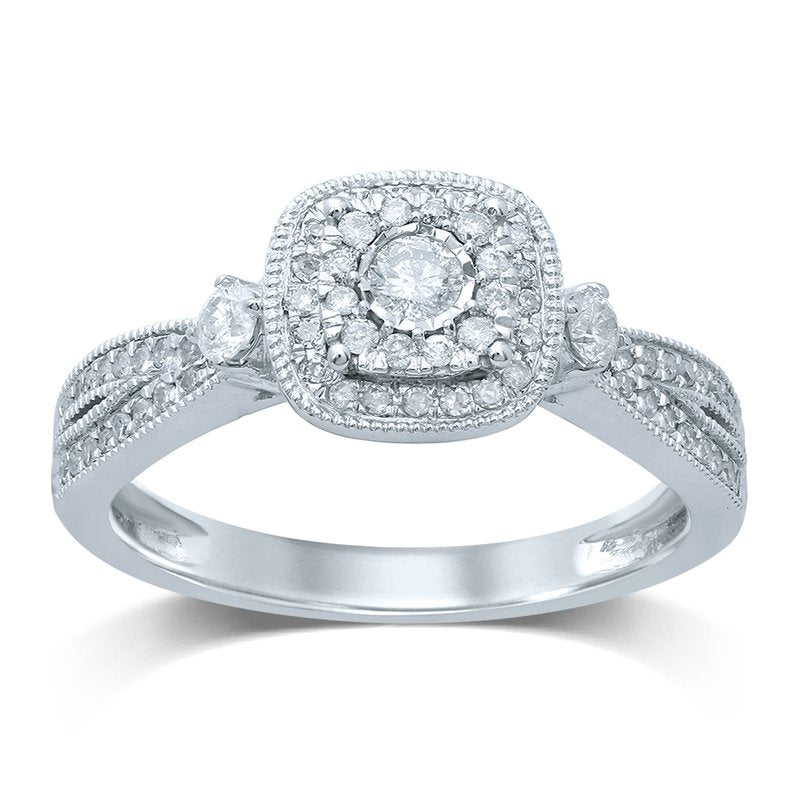 14K 0.40Ct  Diamond Ring