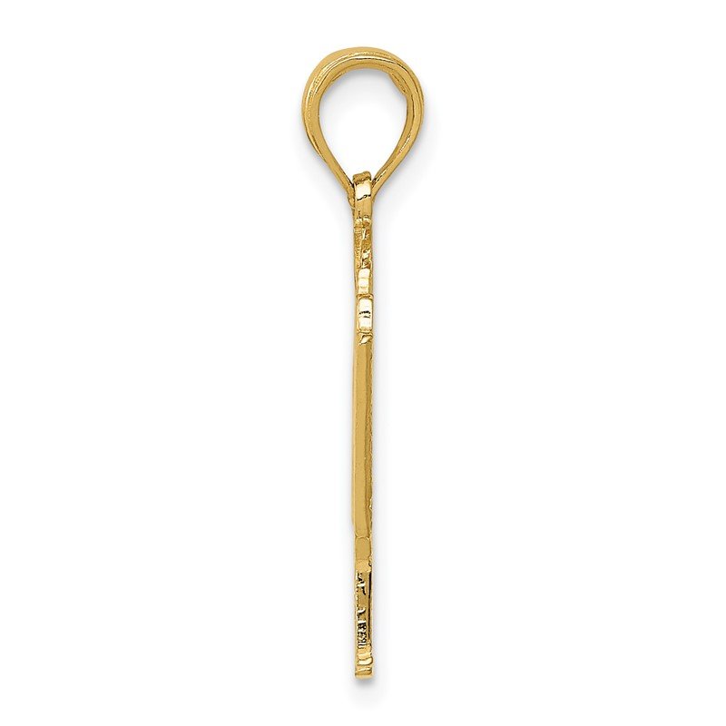 14k Baby Grand Piano Pendant