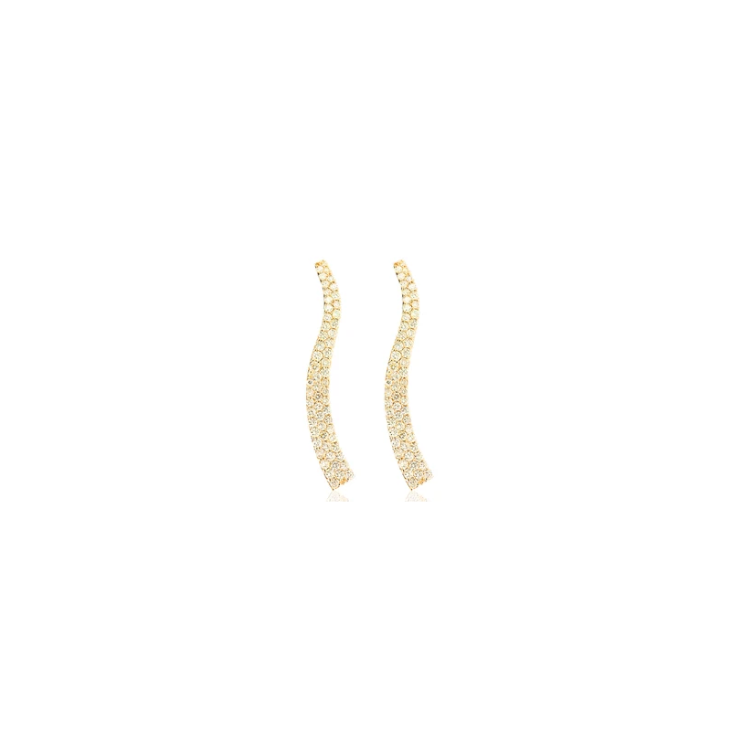 Long Dangling Earrings 14K