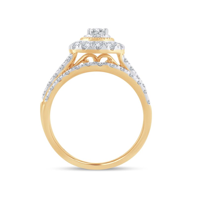 14K 1.00Ct Diamond Bridal Ring