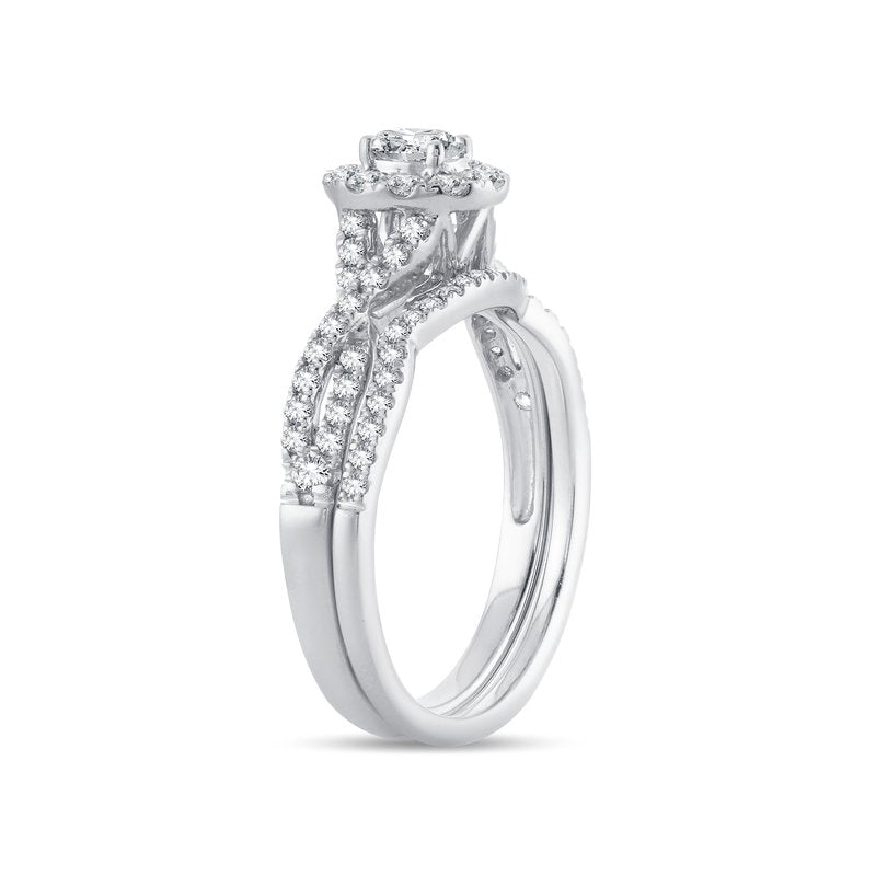 14K 0.75Ct Diamond Bridal Ring